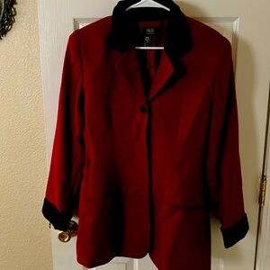 Red blazer
